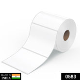 Thermal labels roll, 4"x6", 400 labels.